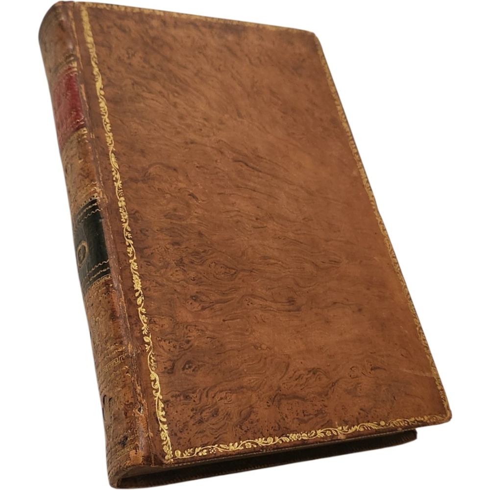 1799 Isaac Weld Travels Through North America Canada Vol II Tree Calf Leather